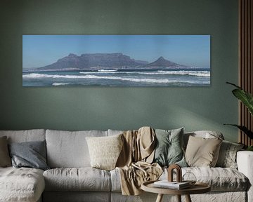 Panorama van Kaapstad van Nathalie van der Klei