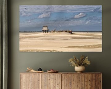 Drenkelingenhuisje Vliehors Vlieland van Roel Ovinge