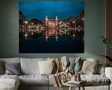 Rijksmuseum Amsterdam by Night by willemien kamps