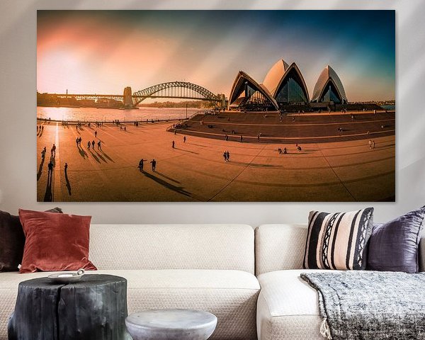 Opernhaus und Hafenbrücke von Sydney, Australien