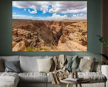 The depth of the Little Colorado River by Remco Bosshard