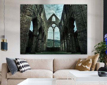 Kathedraal Ruine, Wales van Art By Dominic