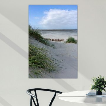 Kustlijn Ameland, staande versie.