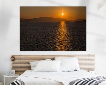 Sonnenaufgang in Griechenland von Miranda van Hulst