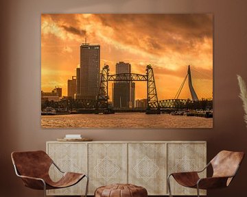 Rotterdam- stad van goud van AdV Photography