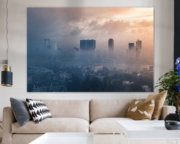 Skyline von Rotterdam von AdV Photography