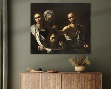Salome receives the Head of Saint John the Baptist, Michelangelo Merisi da Caravaggio
