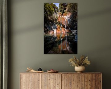 Waterval van de Salmon Creek van Remco Bosshard