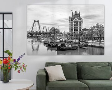 De Oude Haven met het Witte Huis in Rotterdam van MS Fotografie | Marc van der Stelt