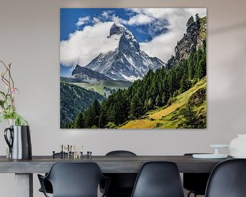 Matterhorn in Zwitserland van Ralf van de Veerdonk