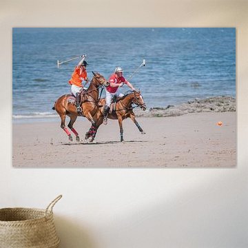 Beach polo by Yajie Wang-Campagne