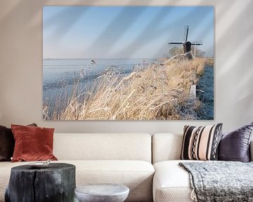 Winters Friesland van Pieter Heymeijer