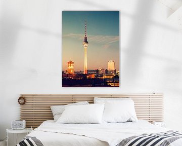 Berlin - Skyline / Television Tower van Alexander Voss