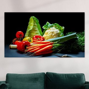 Various types of vegetables by R Smallenbroek