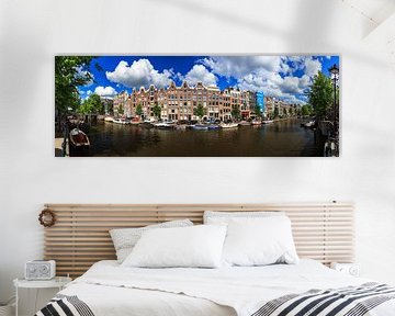 Prinsengracht Amsterdam panorama von Dennis van de Water