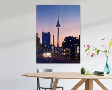 Berlin – TV Tower / Sunset sur Alexander Voss