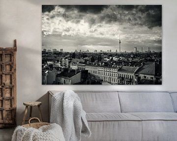 Black and White Photography: Berlin Skyline