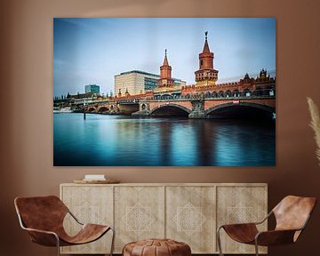 Berlin – Oberbaum Bridge (Long Exposure) van Alexander Voss