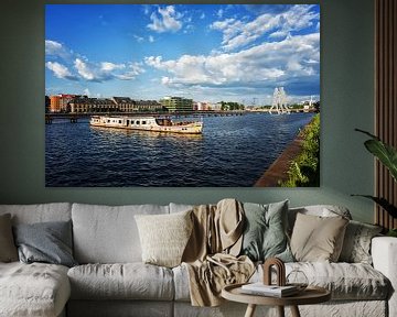 Berlin – Osthafen / Spree River sur Alexander Voss