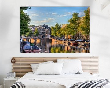 Keizersgracht zomer zonsopkomst