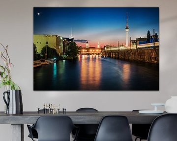 Berlin – Skyline Jannowitz Bridge sur Alexander Voss