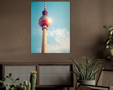 Tv-toren Berlijn van Alexander Voss