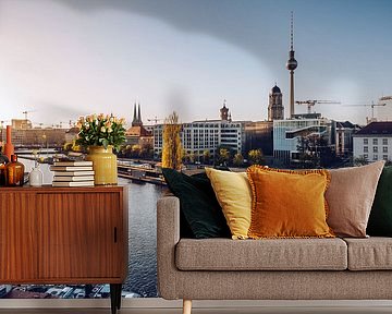 Berlin – Skyline / Historischer Hafen by Alexander Voss
