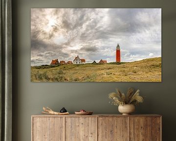 Texel - Eierland-Leuchtturm - Sonnenuntergang von Texel360Fotografie Richard Heerschap