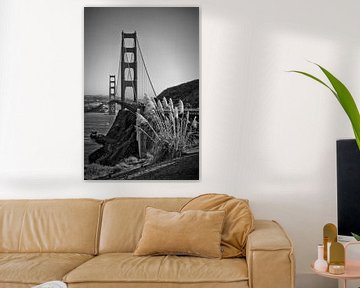 SAN FRANCISCO Golden Gate Bridge van Melanie Viola