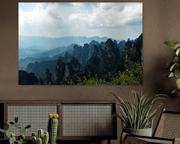 Uitzicht over de Avatar mountains by Zoe Vondenhoff