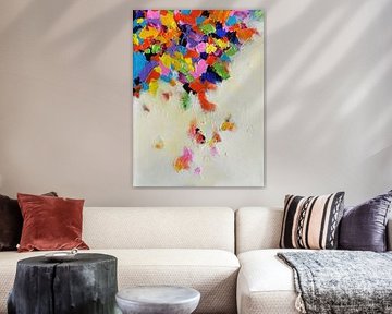 Falling Rainbow 4 von MK Abstrakt