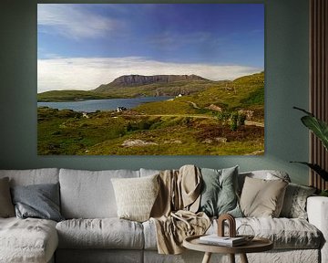 Landschap bij Ullapool in Schotland van Babetts Bildergalerie