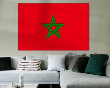 Drapeau marocain sur De Vlaggenshop