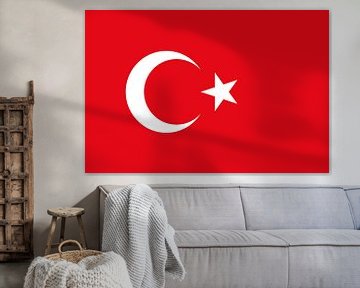 Turkse vlag van De Vlaggenshop