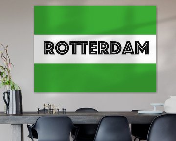 Rotterdamse vlag van De Vlaggenshop