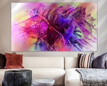 GEKLEURD GLAS van KUNST ART