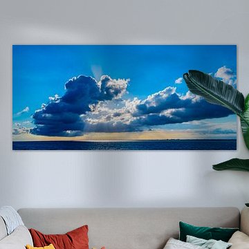 Zonsopkomst vanaf het water van Robin Voorhamm