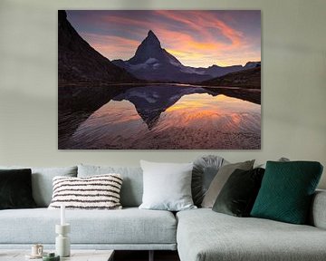 Matterhorn  Sunset van Sander van der Werf