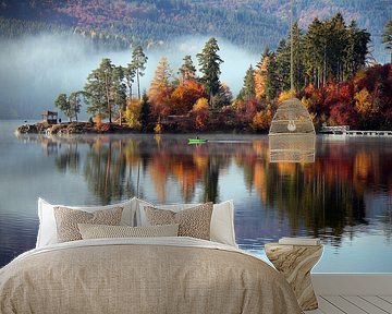 Herfstdag aan de Schluchsee van Gerhard Albicker