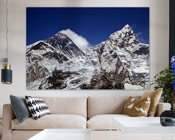 Everest Gipfel van Gerhard Albicker