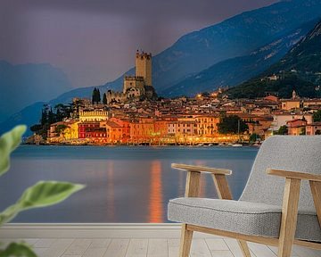 Malcesine, Gardameer, Italë van Henk Meijer Photography