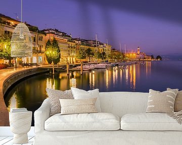 Sunset Salo, Lake Garda, Italy by Henk Meijer Photography
