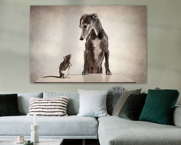 Ratte &Ampel; Hund von Nuelle Flipse
