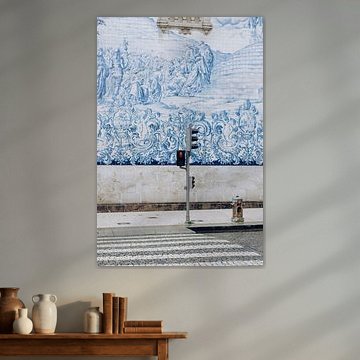 De beroemde tegels in Porto