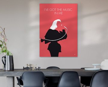 No092 MY KIKI DEE Minimal Music poster van Chungkong Art