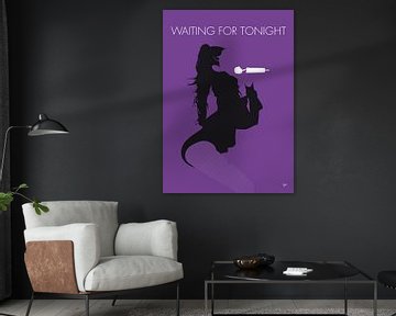 No201 MY Jennifer Lopez Minimal Music poster sur Chungkong Art