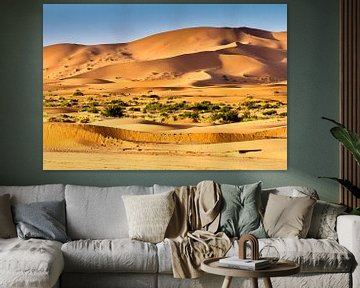 Sahara Woestijn Landschap  van Mario Brussé Fotografie