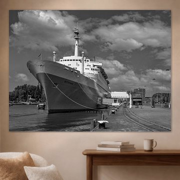 das ehemalige Dampfschiff SS Rotterdam II von Stadtlandschaften – Rick Van der Poorten Fotografie