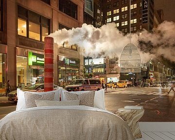 steampipe in manhattan (new york) by Erik van 't Hof