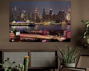 New Yorkse skyline van Kurt Krause